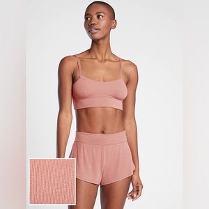 NWT Athleta Well Rested Rib Sleep Bra